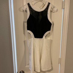 Black Lace Formal Dress